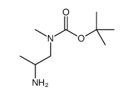 tert-butyl 2-aminopropyl(methyl)carbamate picture