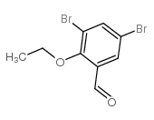 Benzaldehyde,3,5-dibromo-2-ethoxy- Structure