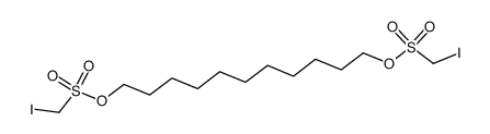 1,11-bis-iodomethanesulfonyloxy-undecane Structure