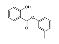 BENZOIC ACID, 2-HYDROXY-, 3-METHYLPHENYL ESTER结构式