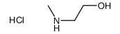 2-(methylamino)ethanol,hydrochloride structure