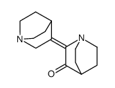 [2,3']bi[1-aza-bicyclo[2.2.2]octyliden]-3-one Structure