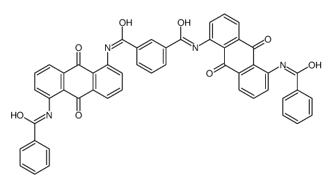 N,N'-bis[5-(benzoylamino)-9,10-dihydro-9,10-dioxo-1-anthryl]isophthaldiamide picture