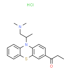 PROPIOMAZINE HYDROCHLORIDE)结构式