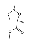 5-Isoxazolidinecarboxylicacid,5-methyl-,methylester,(R)-(9CI) structure