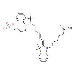 Cy5 Acid(mono SO3) structure