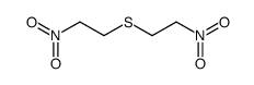 bis-(2-nitro-ethyl)-sulfane Structure