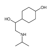 4-[1-hydroxy-2-(propan-2-ylamino)ethyl]cyclohexan-1-ol Structure