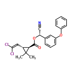 高效氯氰菊酯结构式