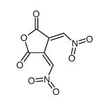 3,4-bis(nitromethylidene)oxolane-2,5-dione Structure