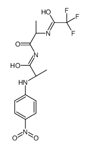 trifluoroacetyl-dialanine-4-nitroanilide structure