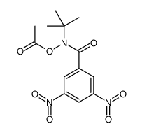 [tert-butyl-(3,5-dinitrobenzoyl)amino] acetate结构式