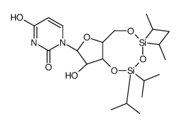 3',5'-O-(1,1,3,3-TETRAISOPROPYL-1,3-DISILOXANEDIYL)URIDINE structure