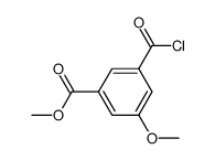 methyl 3-(chlorocarbonyl)-5-methoxybenzoate Structure