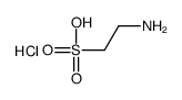 Ethanesulfonic acid, 2-amino-, hydrochloride picture