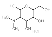 3-dimethylamino-6-(hydroxymethyl)oxane-2,4,5-triol Structure