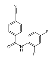 Benzamide, 4-cyano-N-(2,4-difluorophenyl)- (9CI) picture