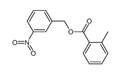 3-nitrobenzyl 2-methylbenzoate结构式