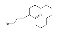 2-(3-bromopropyl)cyclododecan-1-one结构式