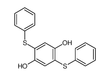 2,5-bis(phenylsulfanyl)benzene-1,4-diol Structure