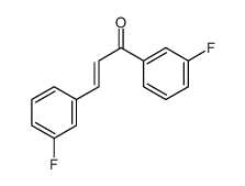 1,3-bis(3-fluorophenyl)prop-2-en-1-one结构式