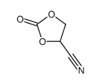 2-oxo-1,3-dioxolane-4-carbonitrile结构式