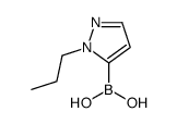 (2-propylpyrazol-3-yl)boronic acid Structure