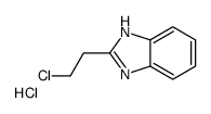 2-(2-CHLOROETHYL)-1H-BENZO[D]IMIDAZOLE HYDROCHLORIDE structure