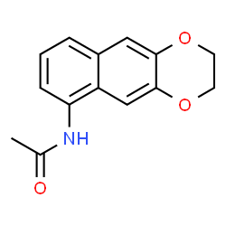 Naphtho[2,3-b]-p-dioxin,6-acetamido-2,3-dihydro- (5CI) Structure