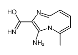 3-amino-5-methylimidazo[1,2-a]pyridine-2-carboxamide结构式