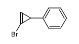 1-bromo-3-phenylcyclopropene Structure