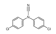 bis-(4-chloro-phenyl)-carbamonitrile Structure