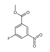 methyl 3-fluoro-5-nitrobenzoate structure