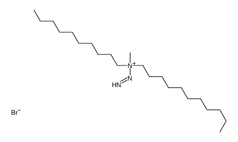 decyl-diazenyl-methyl-undecylazanium,bromide Structure