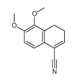 5,6-dimethoxy-3,4-dihydronaphthalene-1-carbonitrile Structure