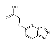 ([1,2,4]triazolo[4,3-b]pyridazin-6-ylthio)acetic acid Structure