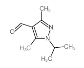 1-异丙基-3,5-二甲基-1H-吡唑-4-甲醛图片