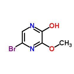 5-溴-3-甲氧基吡嗪-2(1H)-星空app结构式