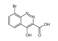 8-bromo-4-hydroxycinnoline-3-carboxylic acid图片