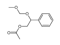 [(2-methoxymethoxy-2-phenyl)ethyl] acetate Structure