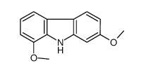 1,7-dimethoxy-9H-carbazole结构式