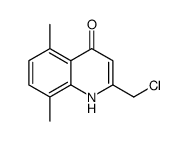 2-(chloromethyl)-5,8-dimethyl-1H-quinolin-4-one图片