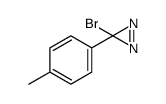 3-bromo-3-(4-methylphenyl)diazirine Structure