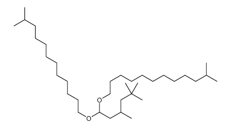 1,1'-[(3,5,5-trimethylhexylidene)bis(oxy)]bisisotridecane Structure