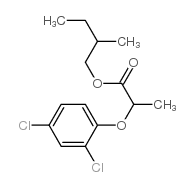 2-methylbutyl 2-(2,4-dichlorophenoxy)propanoate Structure