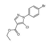 5-氯-1-(4-溴苯基)-1H-吡唑-4-羧酸乙酯图片