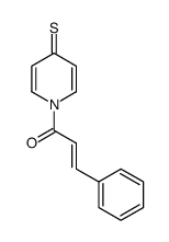 (E)-3-Phenyl-1-(4-thioxo-4H-pyridin-1-yl)-propenone结构式