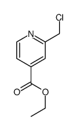 ETHYL 2-(CHLOROMETHYL)ISONICOTINATE picture