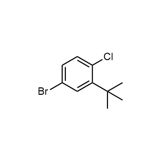 4-Bromo-2-(tert-butyl)-1-chlorobenzene structure