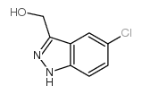 (5-CHLORO-1H-INDAZOL-3-YL)METHANOL Structure